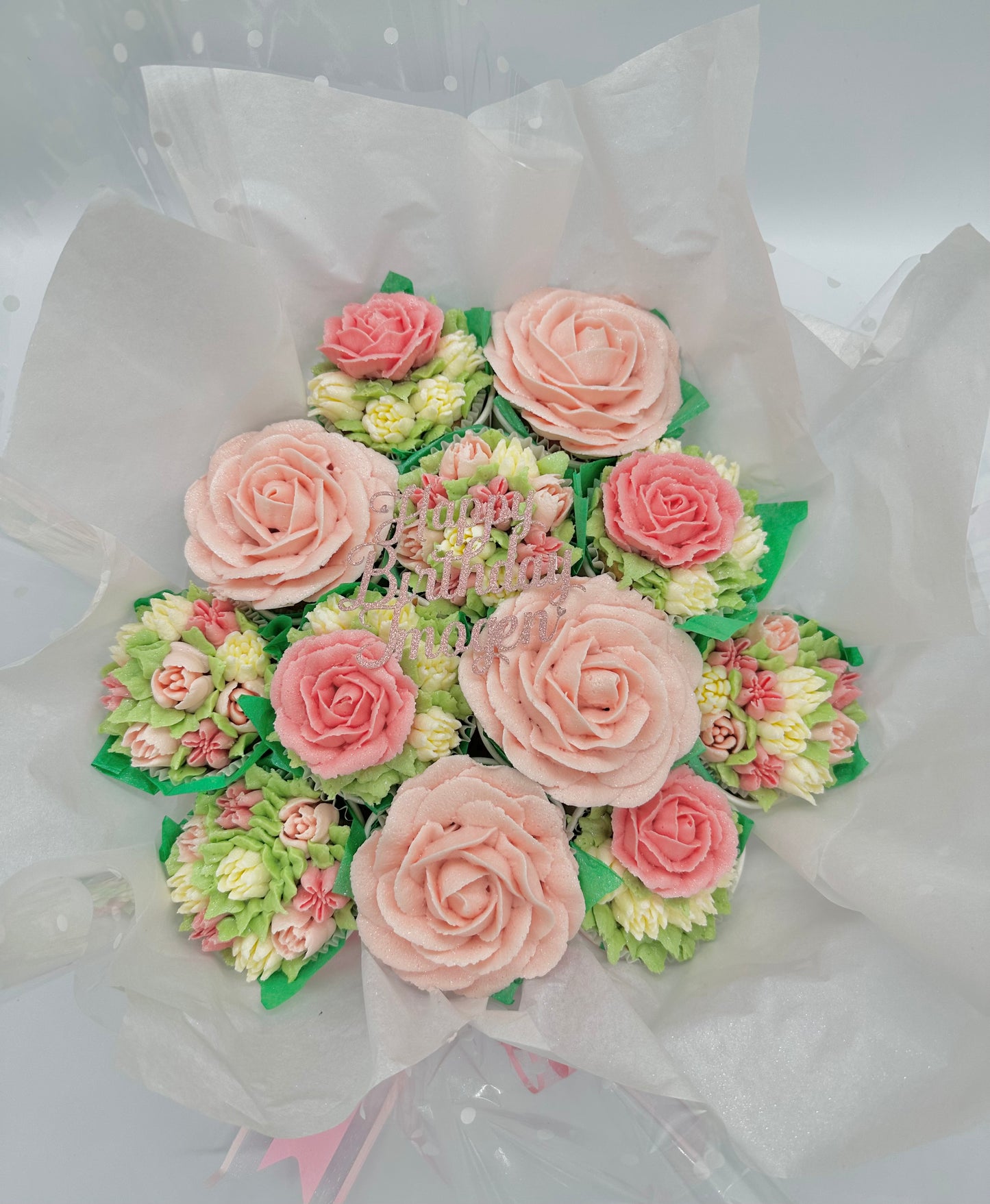 Floral Cupcake Bouquet