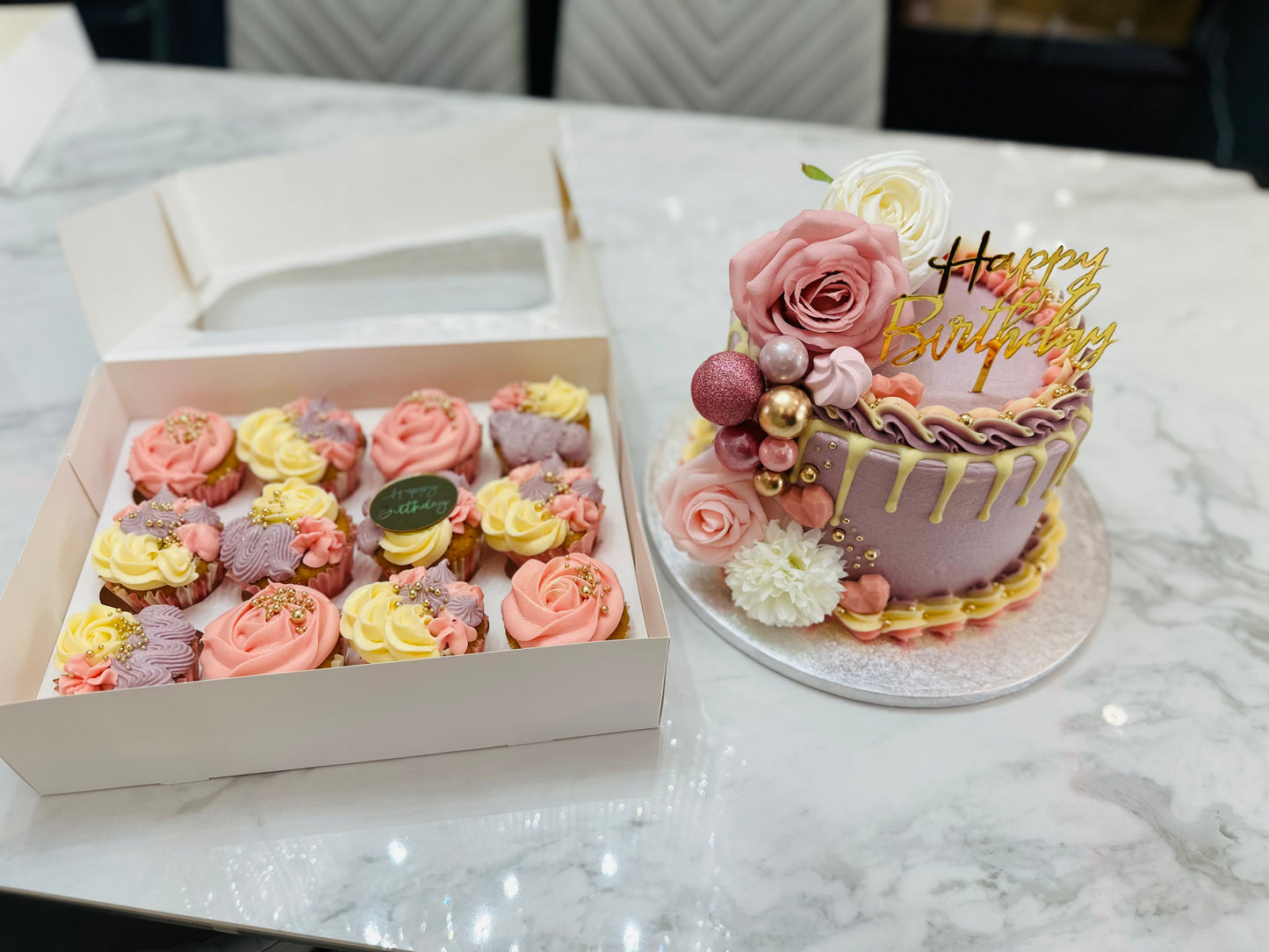 Magical Drip Birthday Cake